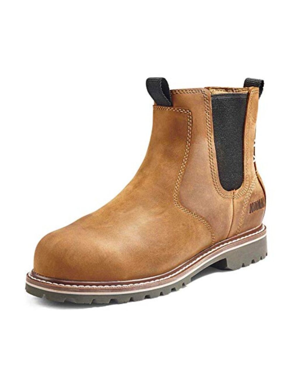 Waterproof Leather Chelsea Work Boot Composite Toe Slip Resistant